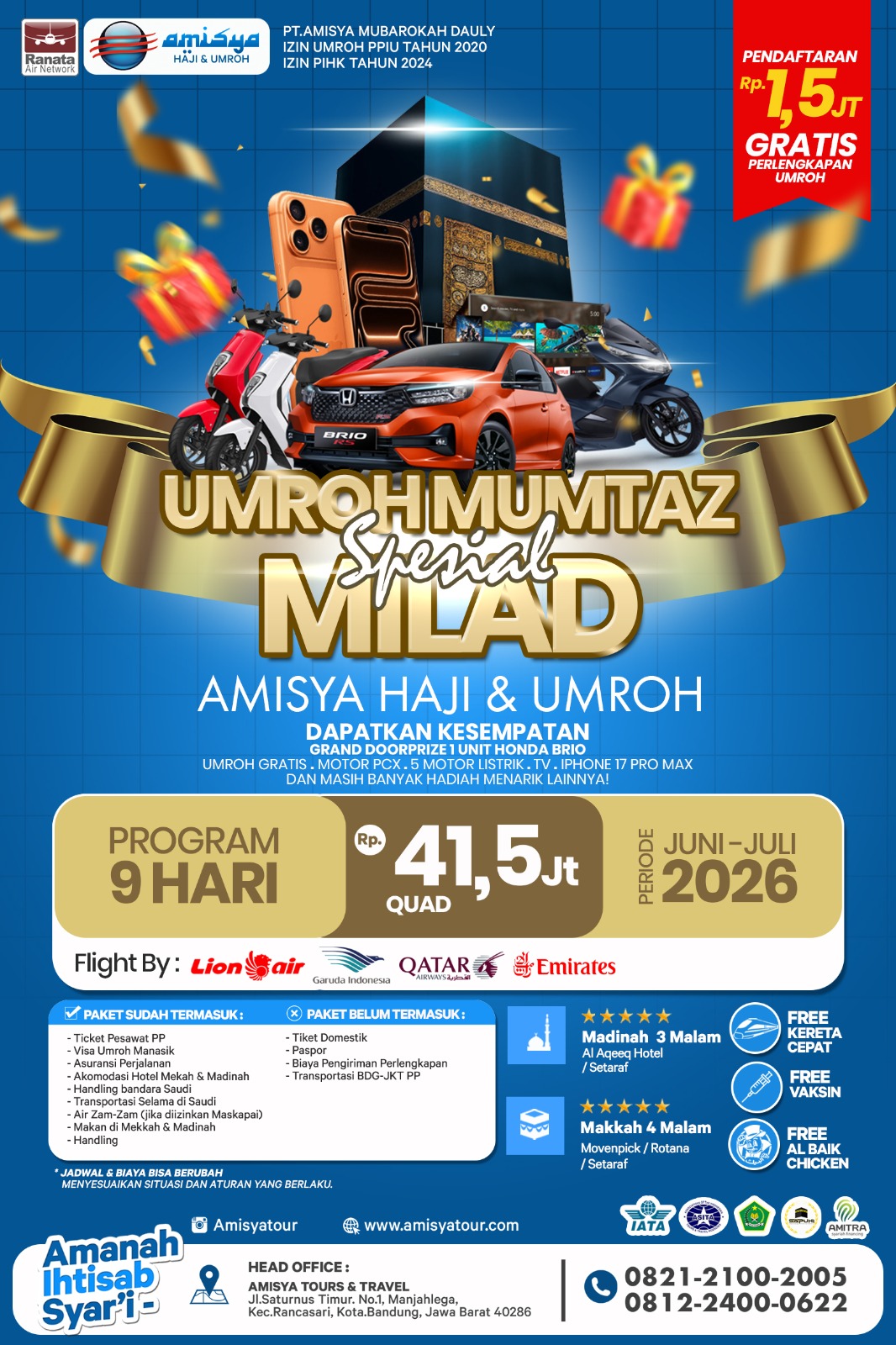 UMRAH MUMTAZ MILAD
