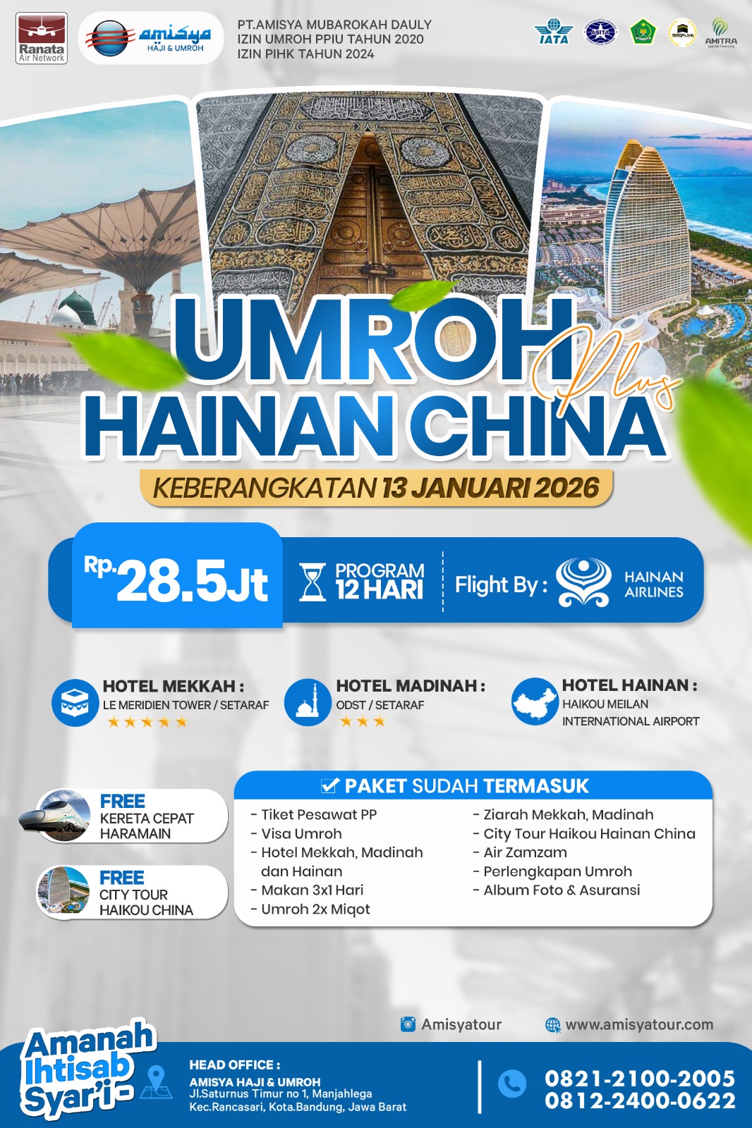 UMROH PLUS HAINAN CHINA (SOLD)